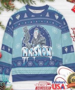 Mr. Freeze Snow Miser Ugly Christmas Sweatshirt