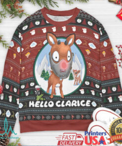 Rudolph Hannibal Ugly Christmas Sweatshirt